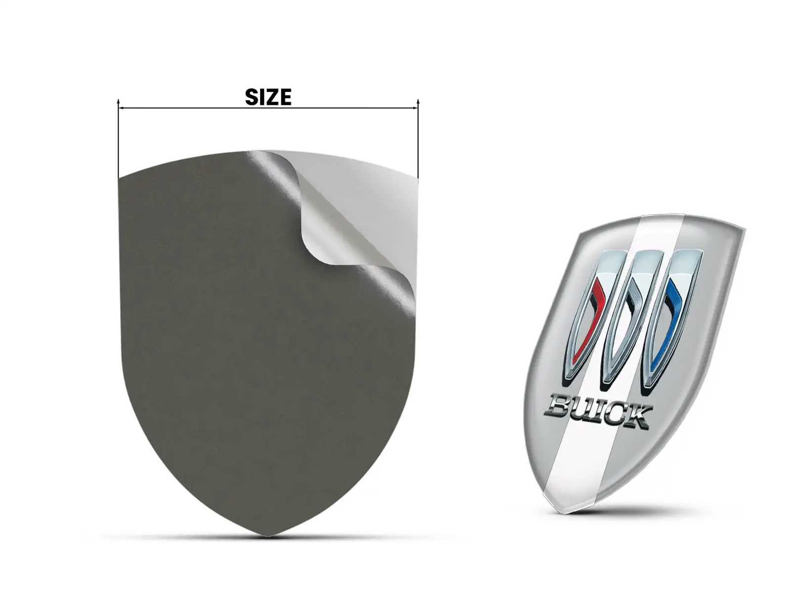 Buick Car Silicone Emblems Sports High Quality Professional